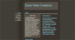 Desktop Screenshot of davisvideocreations.com